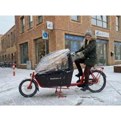 Bakfiets met huif - perfect voor kinderen!