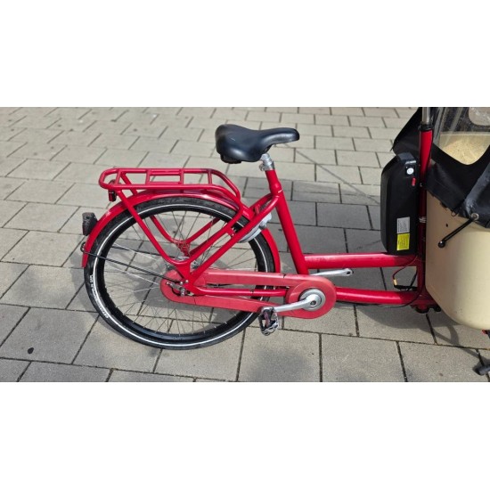 Elektrische Dolly bakfiets met toebehoren