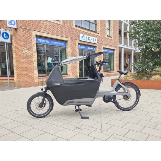 Lovens Explorer 1 Bakfiets S75 en regentent