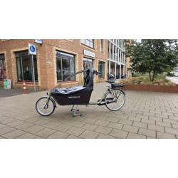 2dehands Cargo bike long bakfiets met regentent