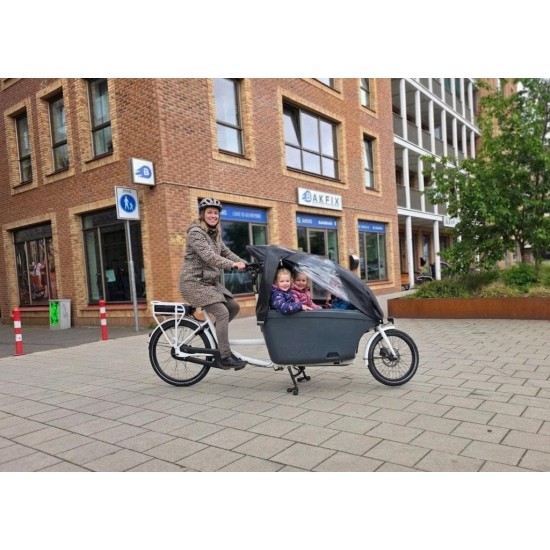 2dehands elektrische Dolly bakfiets met toebehoren