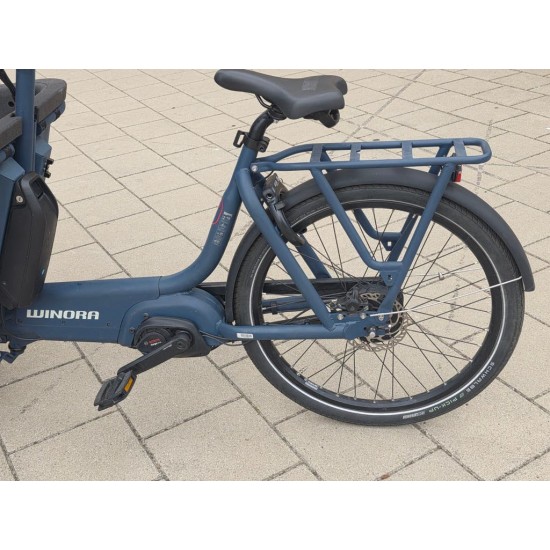 Winora Cargo Line Bakfiets met Regentent