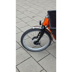 2dehands Cargo bike long bakfiets met regentent