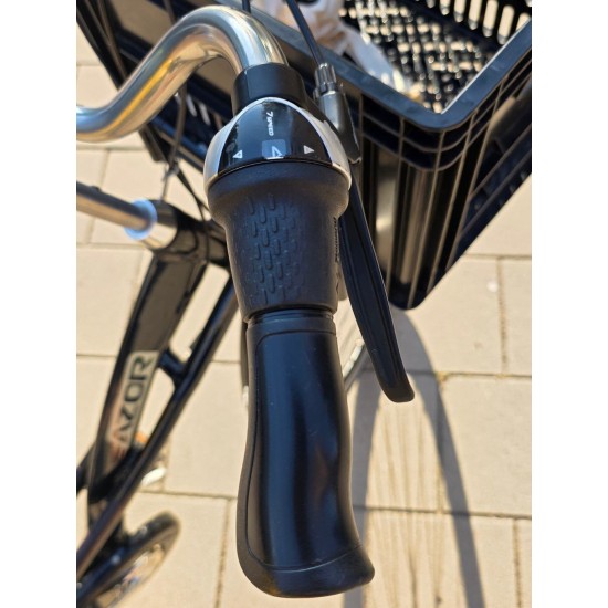 Prachtige Azor Tweelingfiets Longtail met 7V & 2 Zitjes