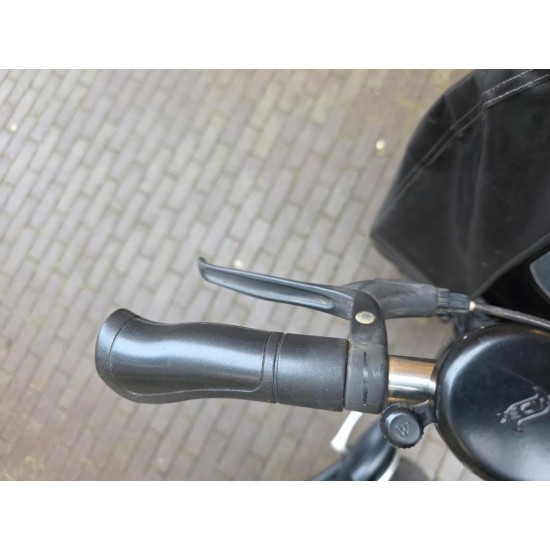 Bakfiets(.)nl Cargobike long met Huif - Zo goed als nieuw!