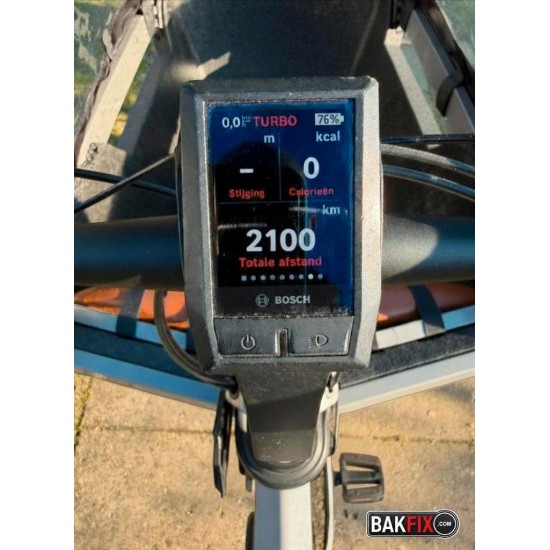 Prachtige Lovens S85 bakfiets met huif en garantie