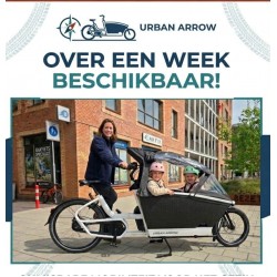 Urban Arrow Performance Line bakfiets 500Wh accu