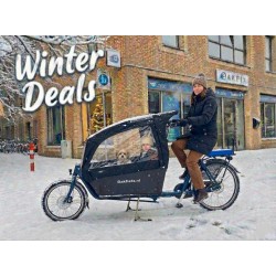 Bakfiets met huif - Ideaal voor kinderen of goederen!