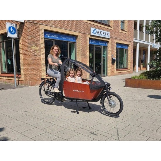 2de hands Cargo bike long bakfiets met middenmotor
