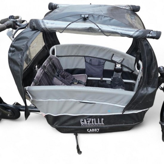 Regenhuif regentent geschikt voor Gazelle Cabby bakfiets