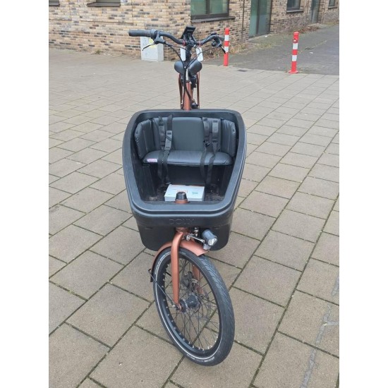 Prachtige Dolly bakfiets met regentent