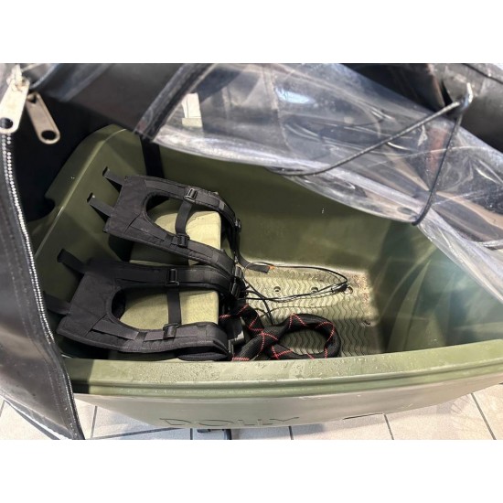 Prachtige Dolly Bakfiets  met huif - Zo goed als nieuw!