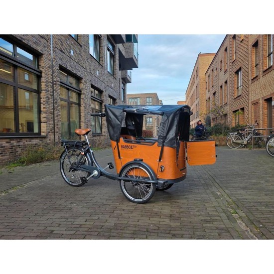 Babboe Go Bakfiets met Huif Zo goed als nieuw + certificaat