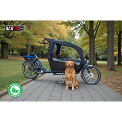 Bakfiets met huif - Ideaal voor kinderen of goederen!