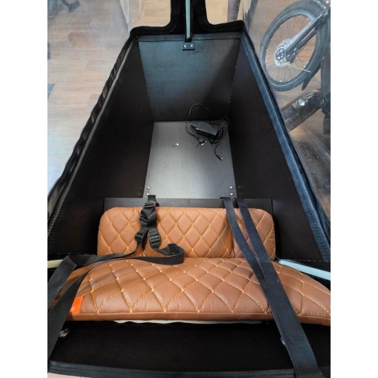 2dehands Cargo Bike long met nieuwe motor en accu