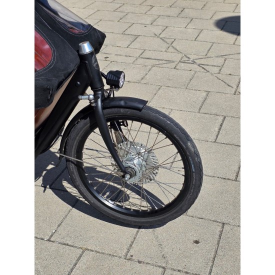 2de hands Cargo bike long bakfiets met middenmotor