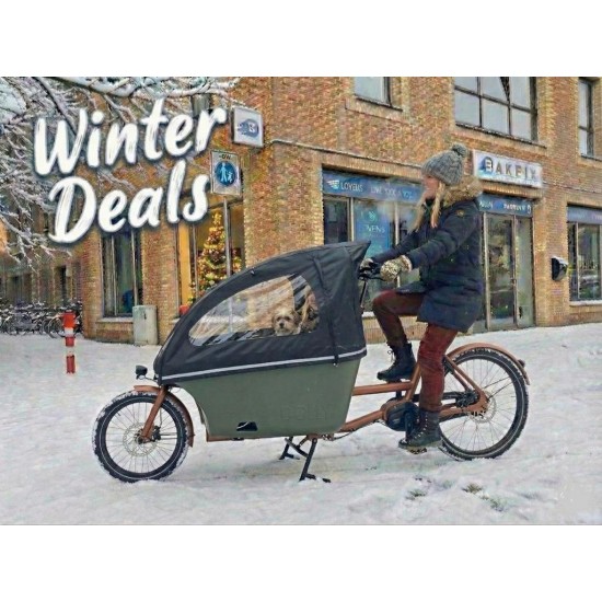 Bakfiets Dolly met Huif - Goed Onderhouden