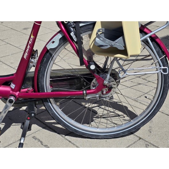 Sparta Amazone moederfiets met achterzitje en 7 versn.