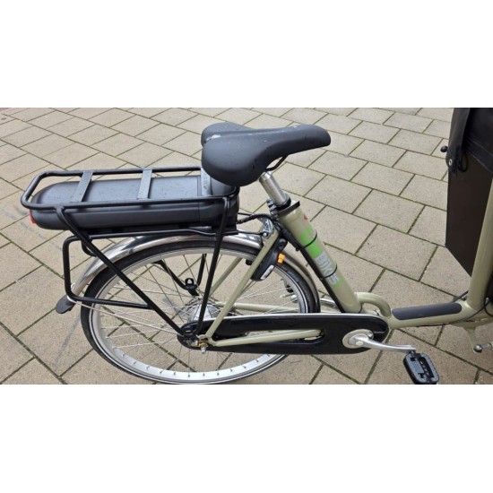 2dehands Cargo bike long bakfiets met regentent