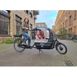 2dehands Elektrische Gazelle Cabby bakfiets met sterke accu