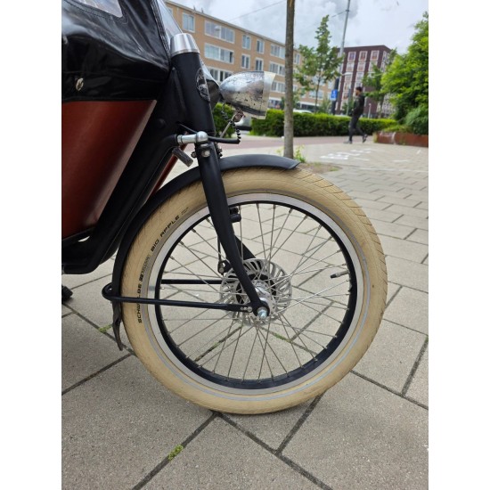 Bakfiets(.) long Cruise bakfiets met huif