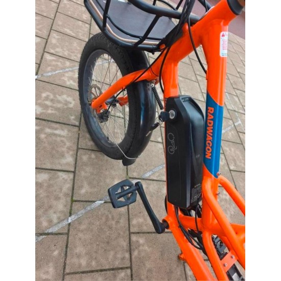Radwagon 4 longtail tweelingfiets geschikt voor 2 kinderen