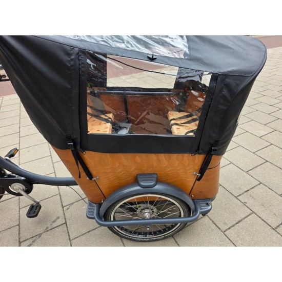 Elektrische Babboe Curve Bakfiets Moederfiets met Huif
