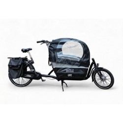 Regenhuif regentent geschikt voor Gazelle Cabby bakfiets