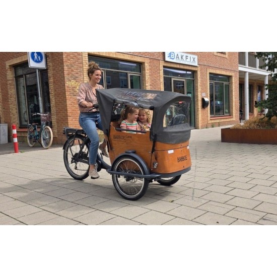 Elektrische Babboe Curve bakfiets certificaat en toebehor