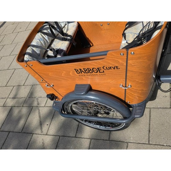 Showroommodel Babboe Curve Bakfiets - Zo goed als nieuw
