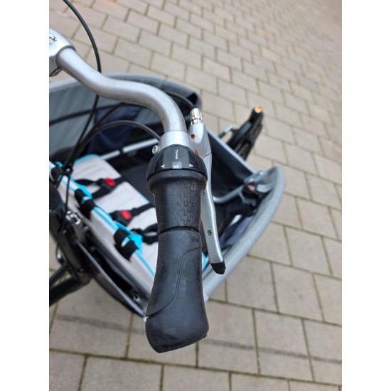 2dehands niet elektrische Gazelle Cabby Bakfiets + regentent