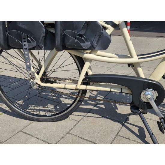 Azor Tweelingfiets Longtail fiets met 3V & 2 Yepp Zitjes