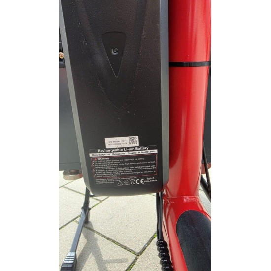 Elekteriche Bakfiets lang met tregentent