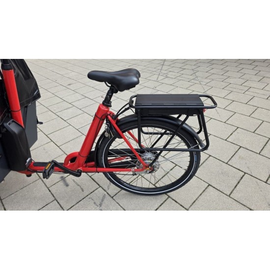 Elekteriche Bakfiets lang met tregentent