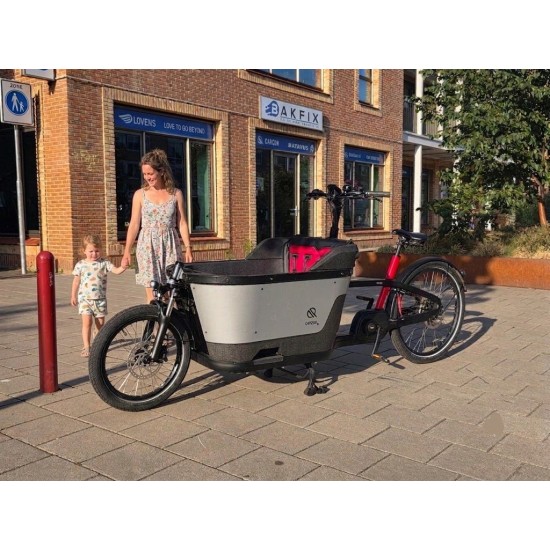 Carqon bakfiets Cargo line 400Wh krachtige motor en accu