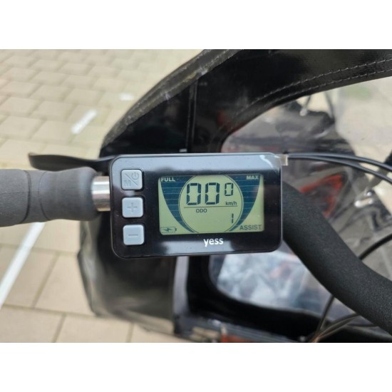 Elektrische Bakfiets(.)nl lang met huif - nieuwe elektronica