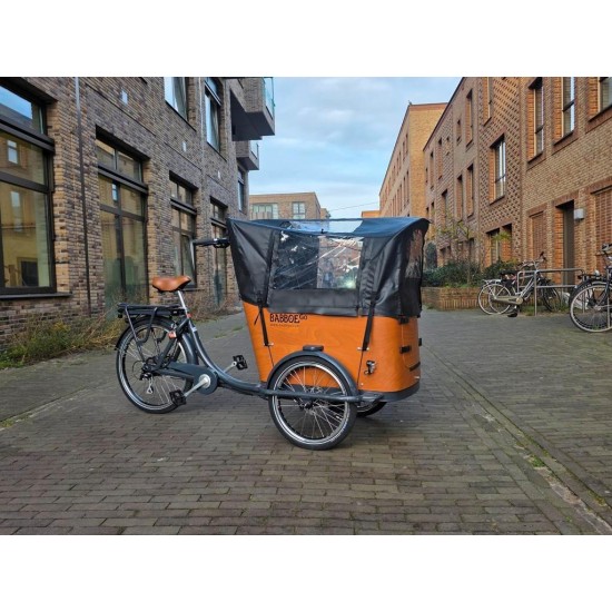 Babboe Go Bakfiets met Huif Zo goed als nieuw + certificaat