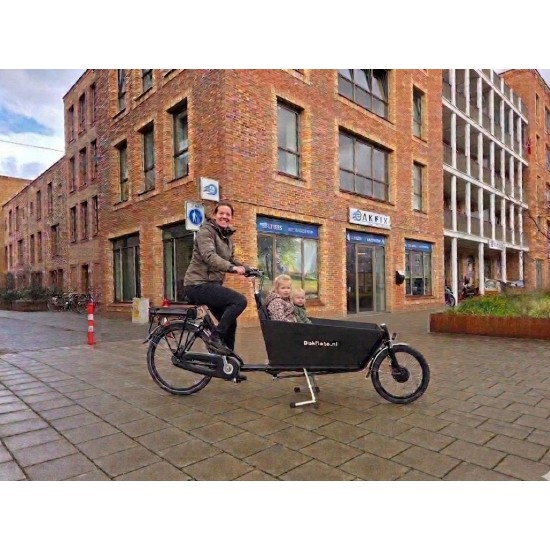Cargo bike lang bakfiets met nieuwe accu en motor