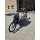 Elektrische Gazelle Cabby bakfiets met regentent