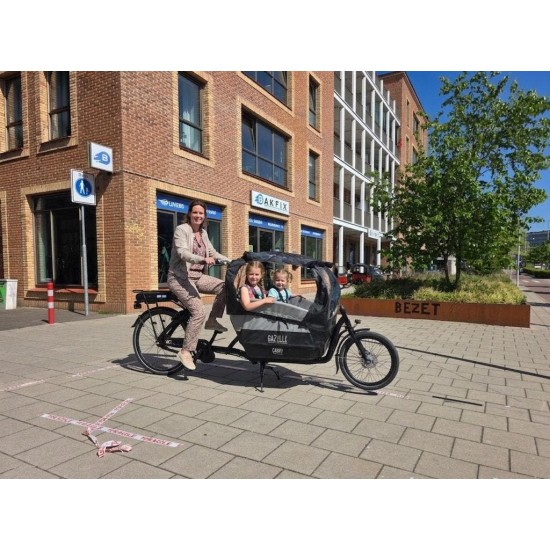 Elektrische Gazelle Cabby Bakfiets - Ideaal voor 2 kinderen