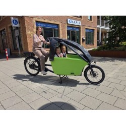 Dolly bakfiets elektrisch met huif en toebehoren
