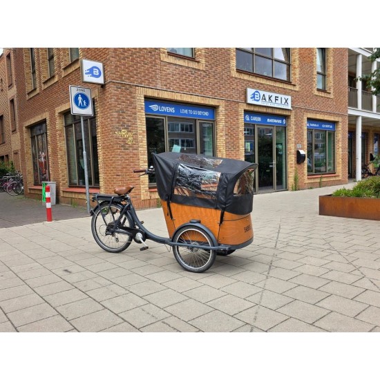 Elektrische Babboe Curve Bakfiets Moederfiets met Huif