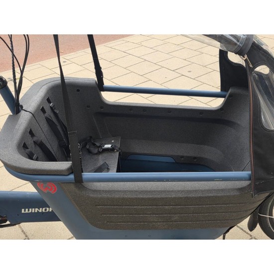 Winora Cargo Line Bakfiets met Regentent