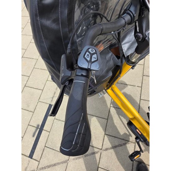 Dolly bakfiets - met regentent en sterke motor accu