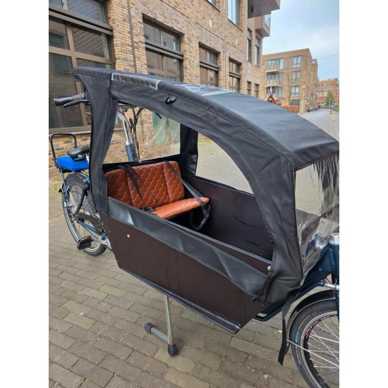 Bakfiets met huif - Ideaal voor kinderen of goederen!