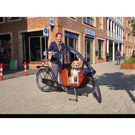 Niet-elektrische Bakfiets met Hondenluik - Ideaal voor Honde
