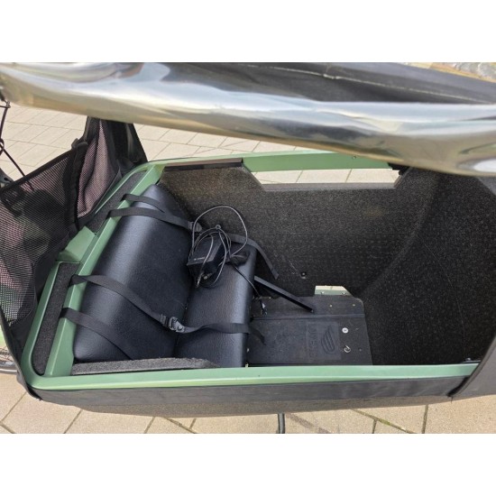 Lovens S65 Automatic bakfiets met regentent