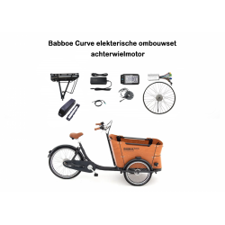 Babboe Curve cargo bike electric conversion kit LYRA Rear wheel motor