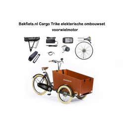 Bakfiets.nl Kit de conversion électrique pour vélo cargo Cargo Trike LYRA Moteur de roue arrière