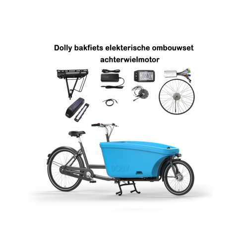 Dolly cargo bike electric conversion kit LYRA Rear wheel motor